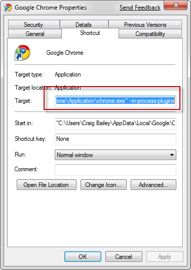 Google Chrome works fine on Windows 7 Beta 1 64 bit