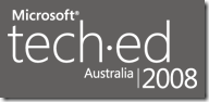 Microsoft TechEd 2008 Australia