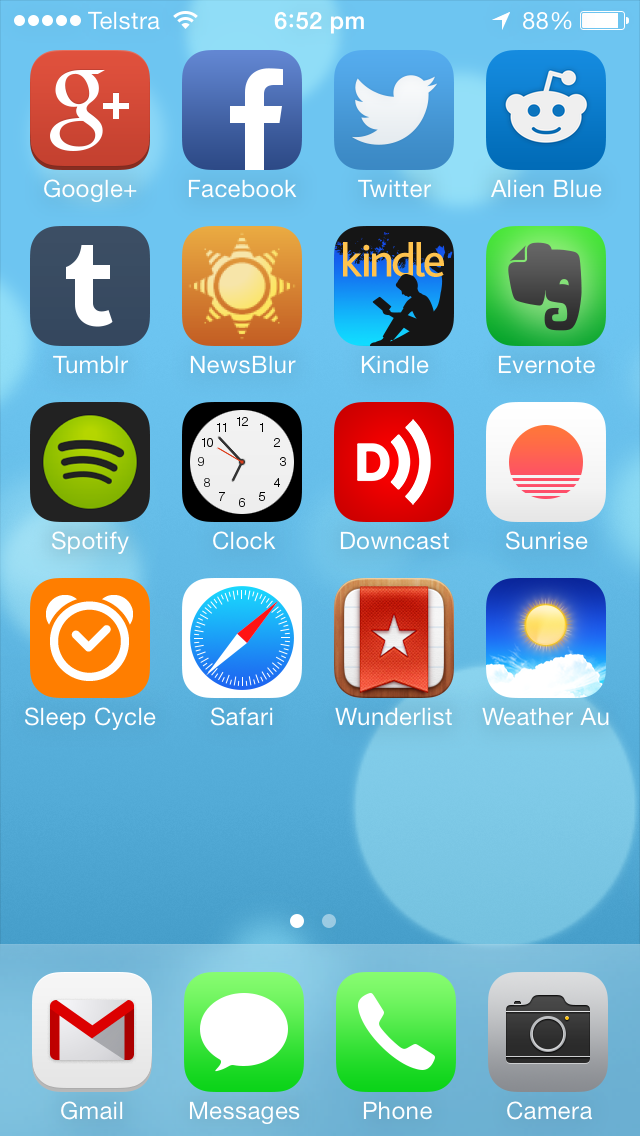 My iPhone Apps March 2014