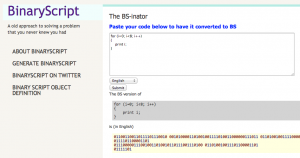 BinaryScript.net - A new language for low-level coders