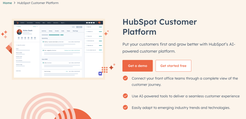 HubSpot is a Customer Platform