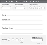 User Story Card*
